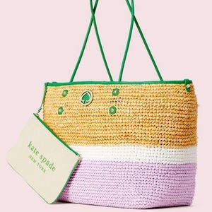 Kate Spade Straw Tote
